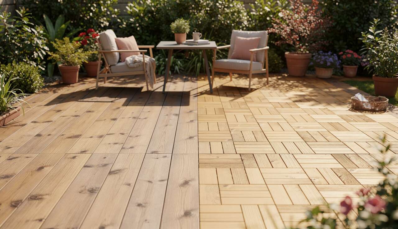 Lames de terrasse ou caillebotis : quelles différences ?
