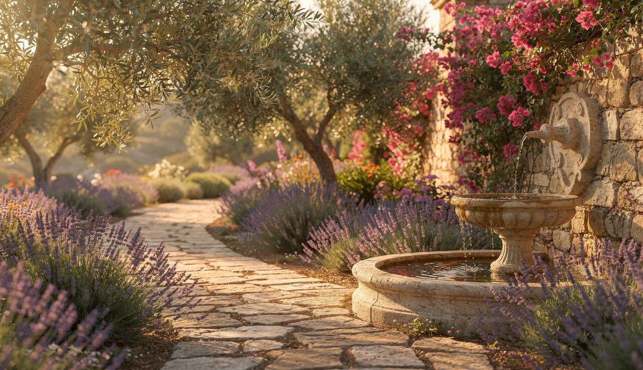 Création d'un jardin méditerranéen : conseils et idées
