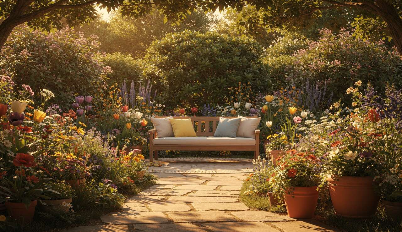 Créer un Havre de Paix : conseils pour un Jardin Extérieur Éclatant