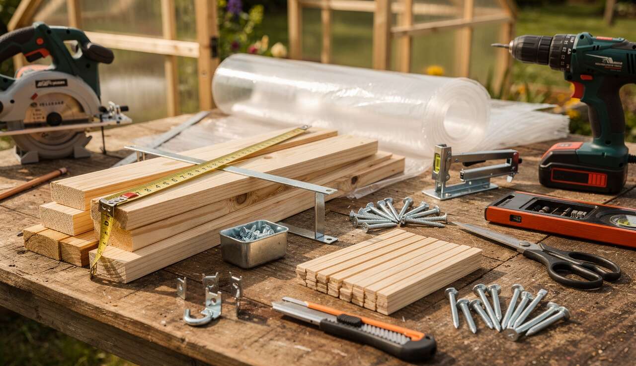 Comment fabriquer une serre de jardin ?