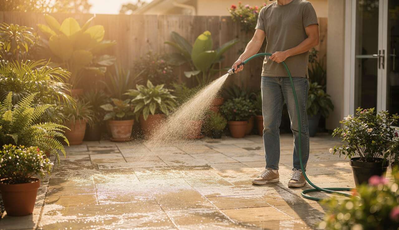 Comment nettoyer efficacement votre terrasse ?