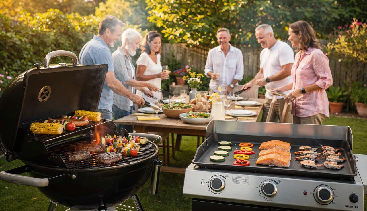 Barbecue ou plancha : quel choix pour vos repas en extérieur ?