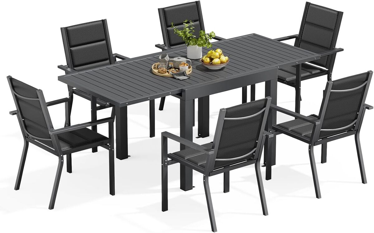 Test du salon de jardin Devoko : mobilier extérieur pour 6 personnes