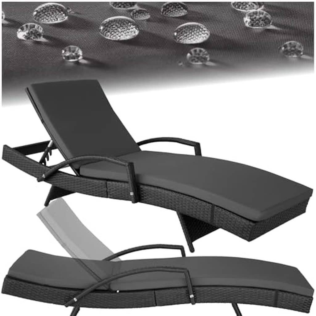 Test chaise longue TecTake : confort et polyvalence
