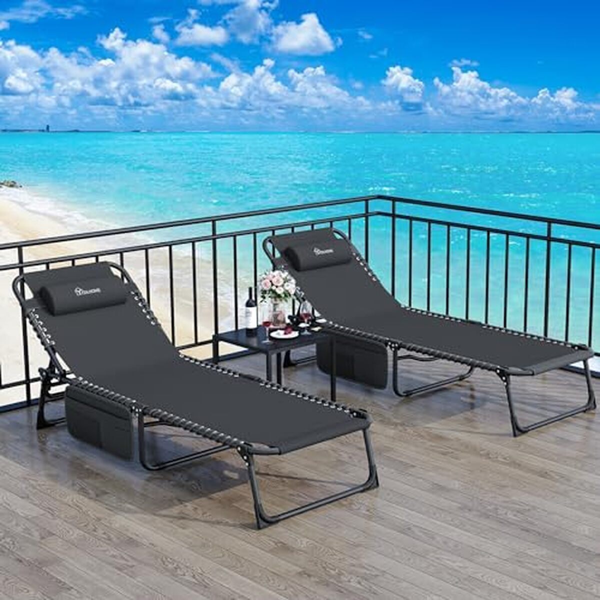 Test : chaises longues Yitahome réglables pour jardin et piscine