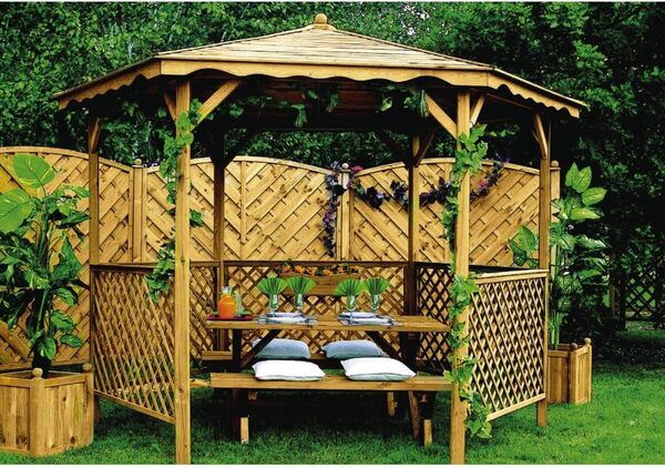 Burger Pergola en Bois Lora - 320 x H245 cm 0 m² - Cerland