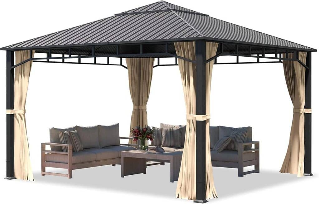 Test : tonnelle de jardin TOOLPORT 4x4 m