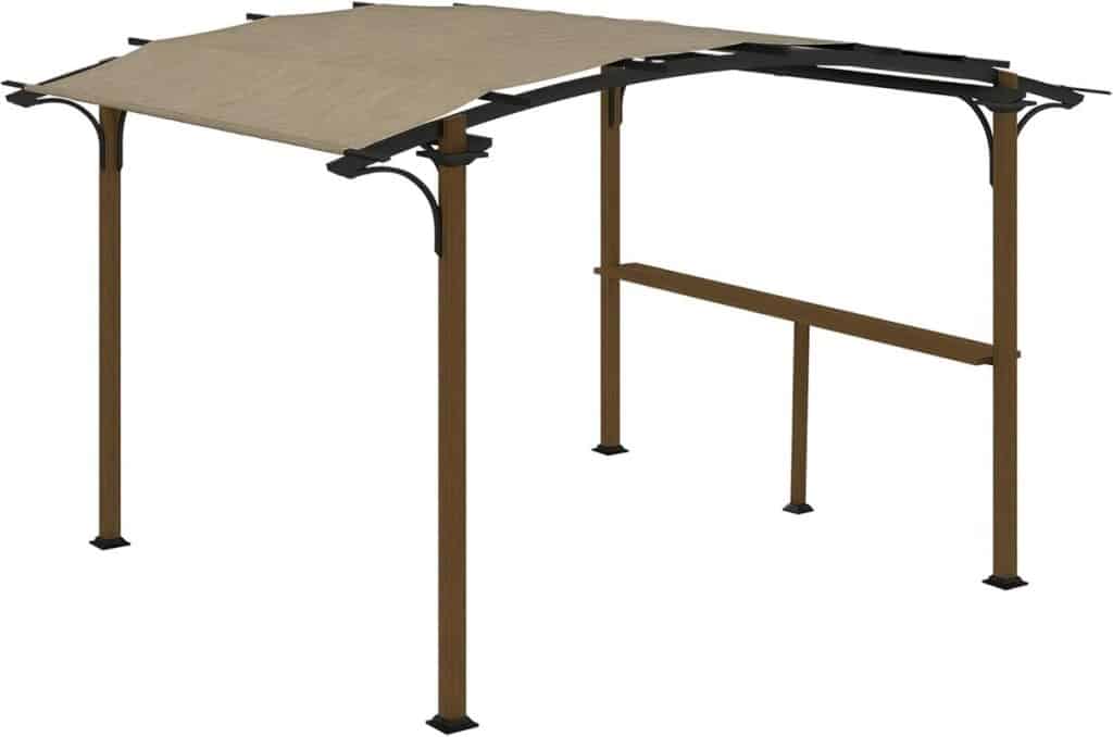 Test : pergola Outsunny avec arche et protection UV