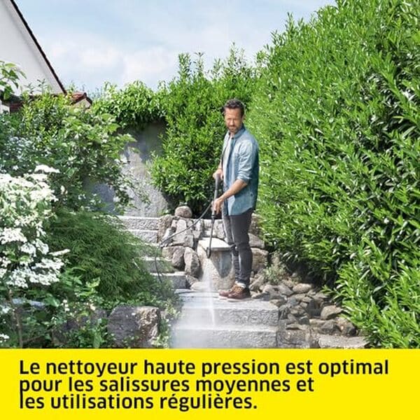 Découvrez notre test complet du Kärcher K 5 : l'outil idéal pour un nettoyage haute pression efficace de votre voiture et domicile.