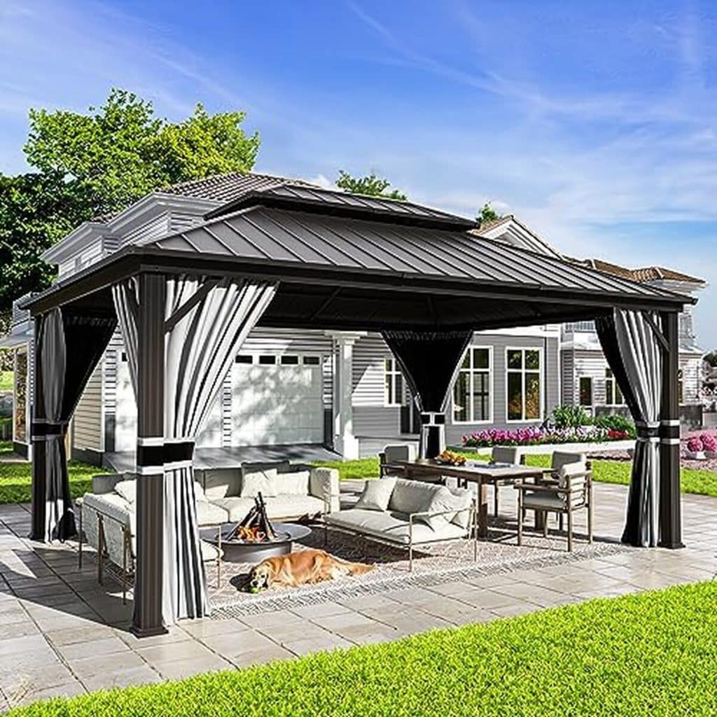 Test : tonnelle UDPATIO 3, 65x4, 85m, la pergola résistante pour votre jardin