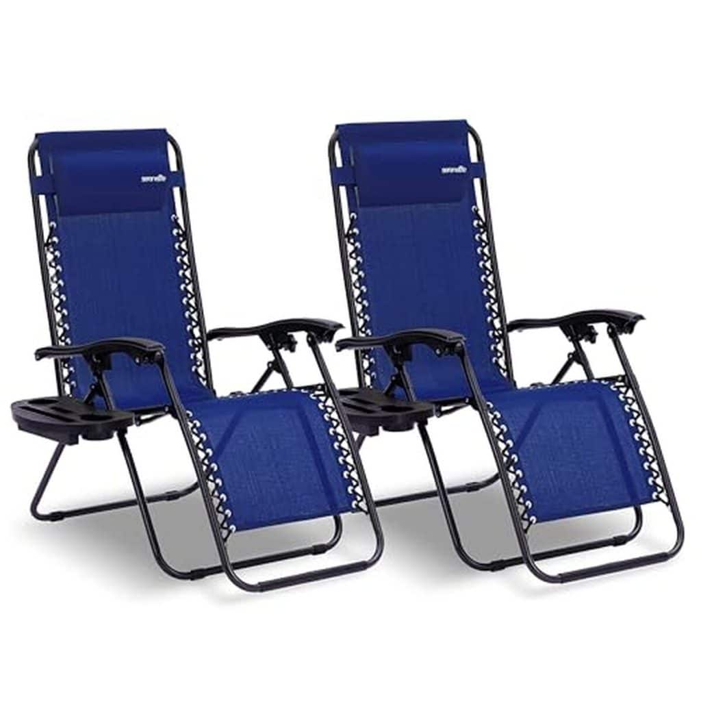 Test : chaises pliantes SereneLife pour jardin et plage