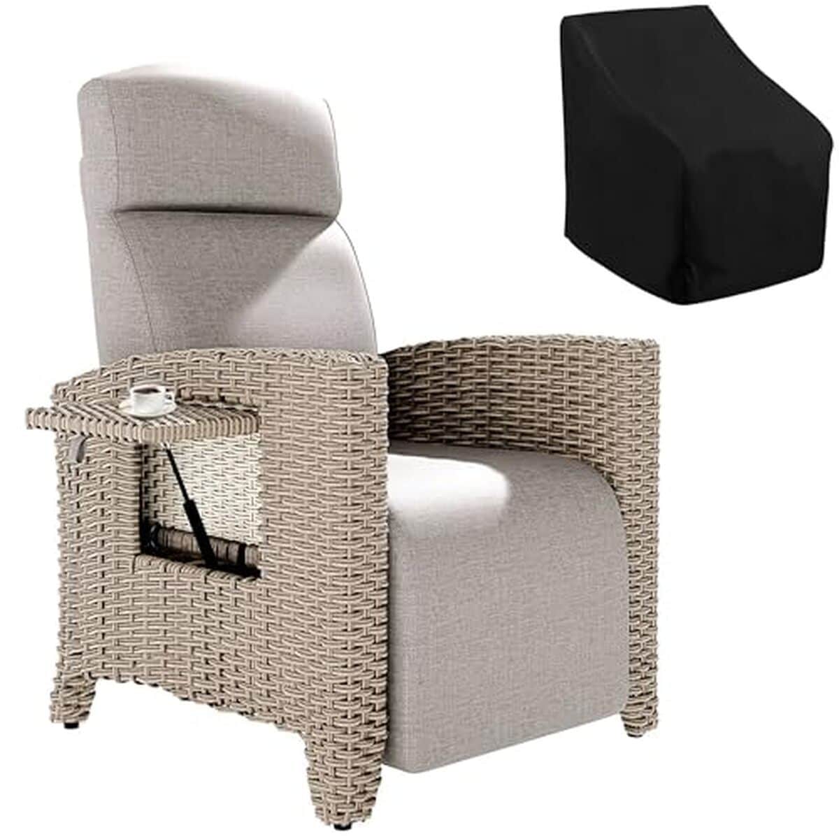 Test de la chaise longue Fiutazge : bain de soleil en rotin avec dossier réglable