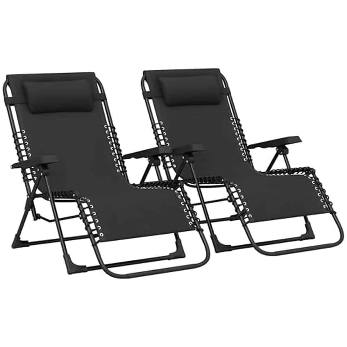 Test des bains de soleil pliants Outsunny pour jardin et plage
