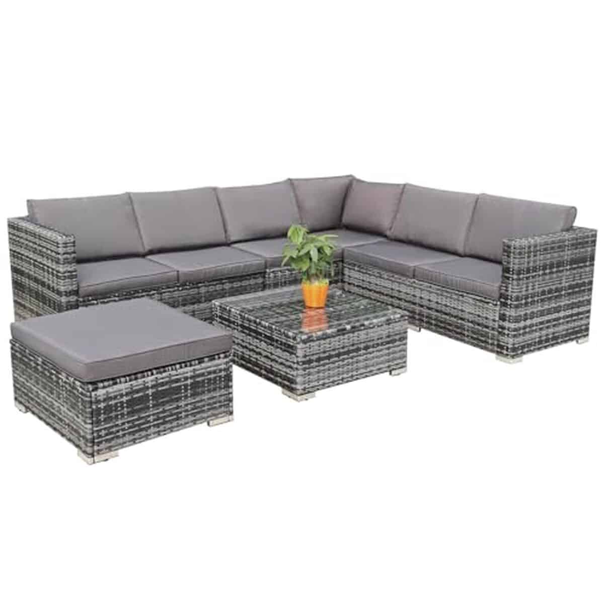 Test du salon de jardin Calma Lux® pour 6 personnes