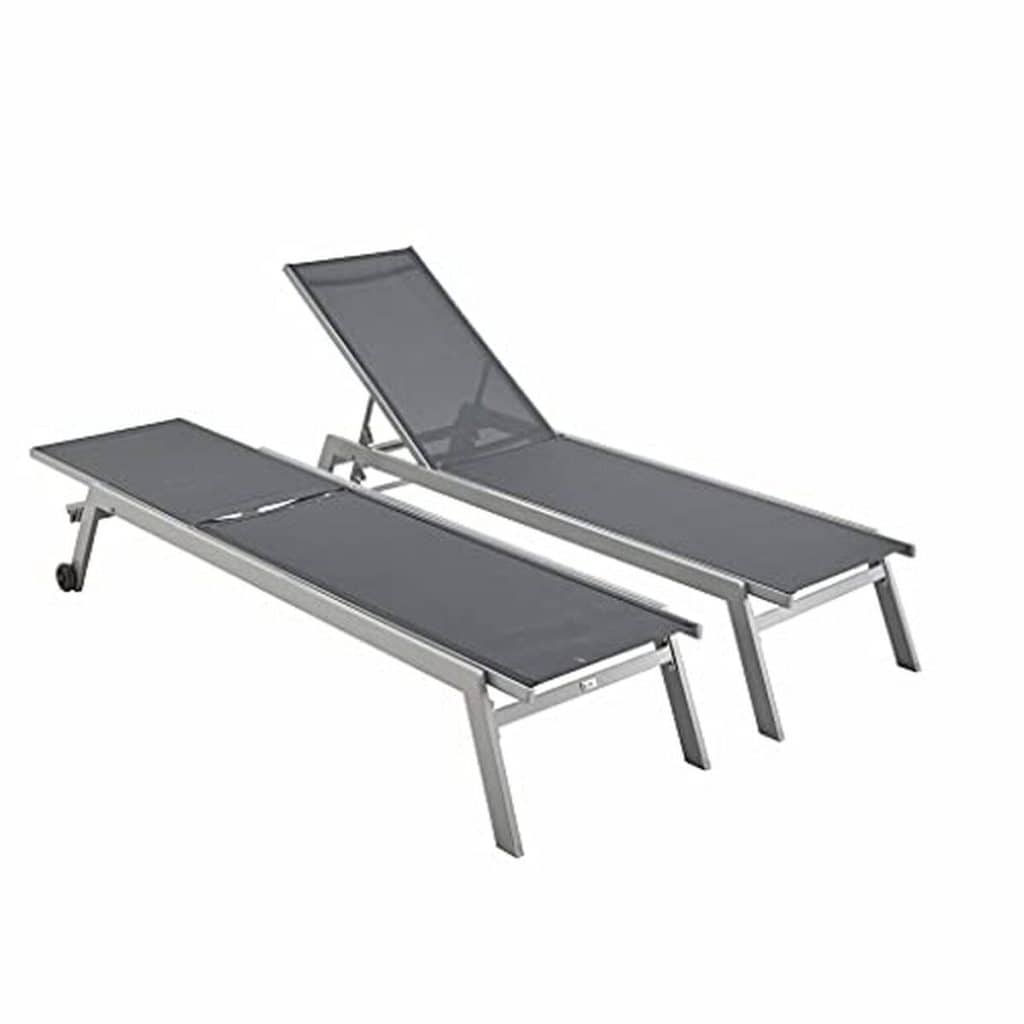 Test : transats Elsa Alice's Garden, élégance et confort en aluminium