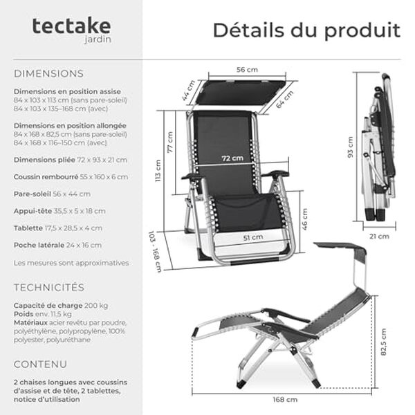 Découvrez notre test détaillé de la chaise longue pliable TecTake avec pare-soleil : confort, qualité et prix analysés pour vous aider à bien choisir. 