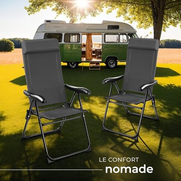 Découvrez notre test des chaises pliantes TecTake ultra légères en aluminium : confort, portabilité et durabilité pour le camping et les loisirs en plein air. 