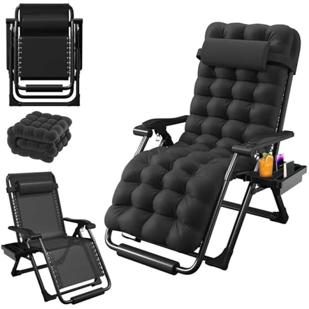 Test : yumbot chaise longue pliante pour extérieur